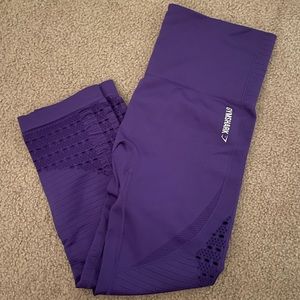 gymshark leggings capri cut size small